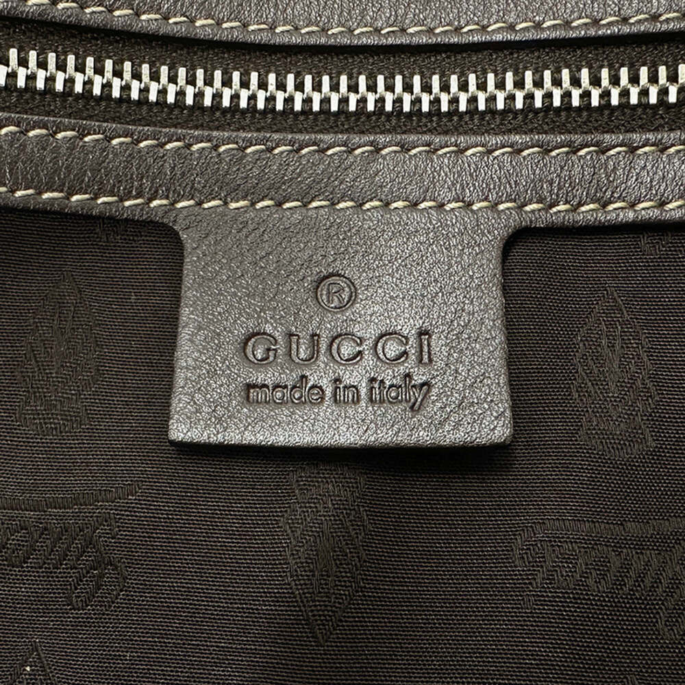 Gucci GUCCI Women's Handbag, Brand Tote Bag, GG Canvas, Sherry, Beige/Brown, ... - Picture 6 of 10